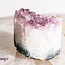 Amethyst Cylinder Small - Carving Rough Raw Druzy