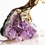 Clear Quartz  Bonsai Tree on Clear Quartz - 3.5"