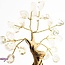 Clear Quartz  Bonsai Tree on Clear Quartz - 3.5"