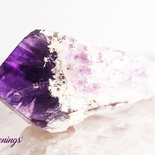 Bahia Amethyst Elestial Root - Rough Raw Natural