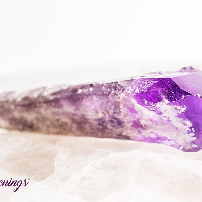 Bahia Amethyst Elestial Root - Rough Raw Natural