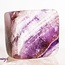 Chevron (Dream) Amethyst Cubes 1" Block