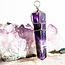 Amethyst Pendants - Wire Wrapped Faceted Points