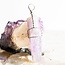 Amethyst Pendants - Wire Wrapped Faceted Points