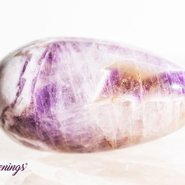Chevron (Dream) Amethyst - Large Tumbled