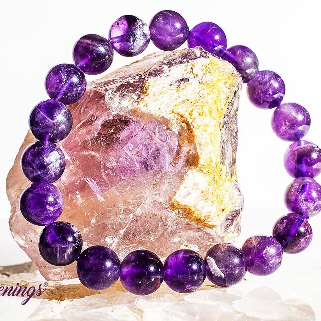 Amethyst Bracelets - 10mm