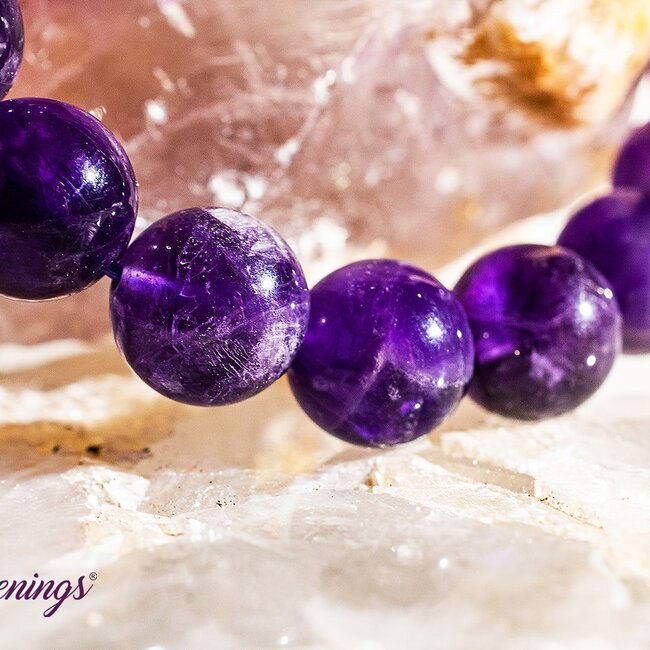 Amethyst Bracelets - 10mm