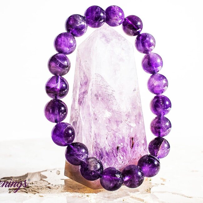Amethyst Bracelets - 10mm
