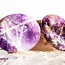 Amethyst Worry Stones - Large Oval
