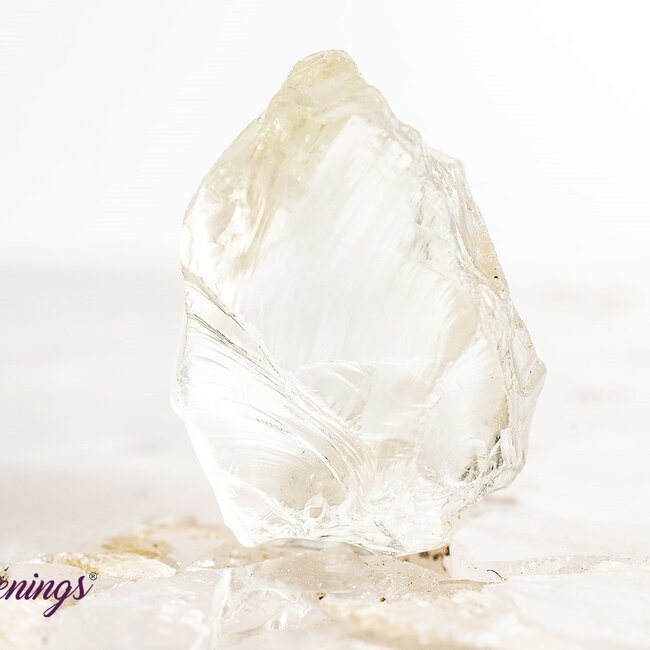 Prasiolite (Clear Green Amethyst) - Rough Raw Natural