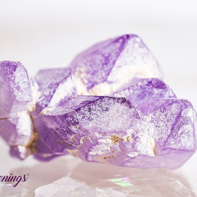 Amethyst Flower Points - Cluster Small Rough Raw Natural