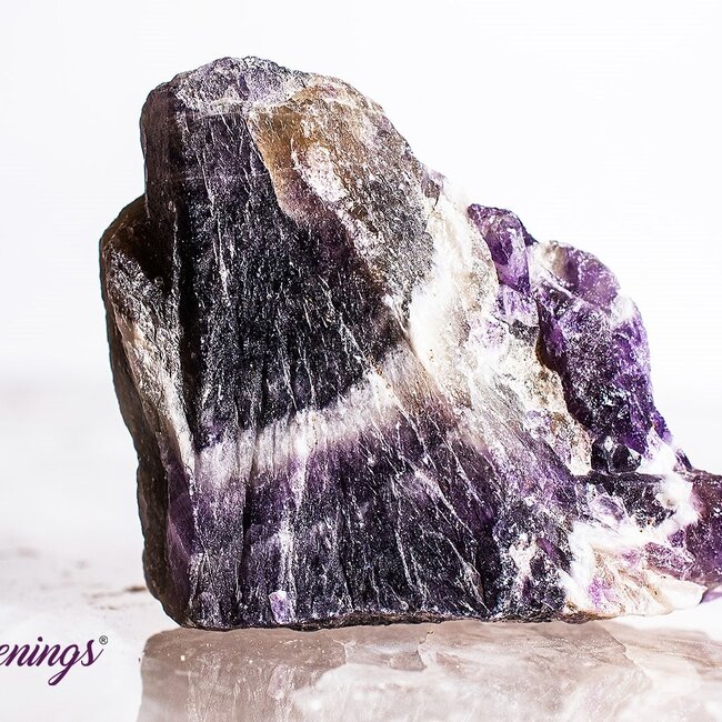 Chevron (Dream) Amethyst - Rough Raw Natural