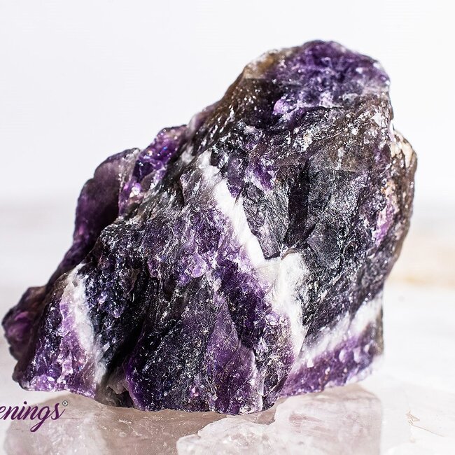 Chevron (Dream) Amethyst - Rough Raw Natural