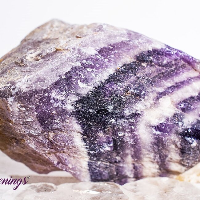 Chevron (Dream) Amethyst - Rough Raw Natural