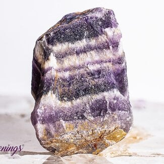 Chevron/Dream Amethyst - Rough Raw Natural