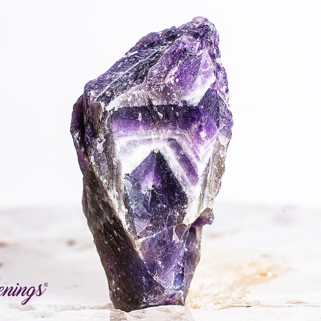 Chevron (Dream) Amethyst - Rough Raw Natural