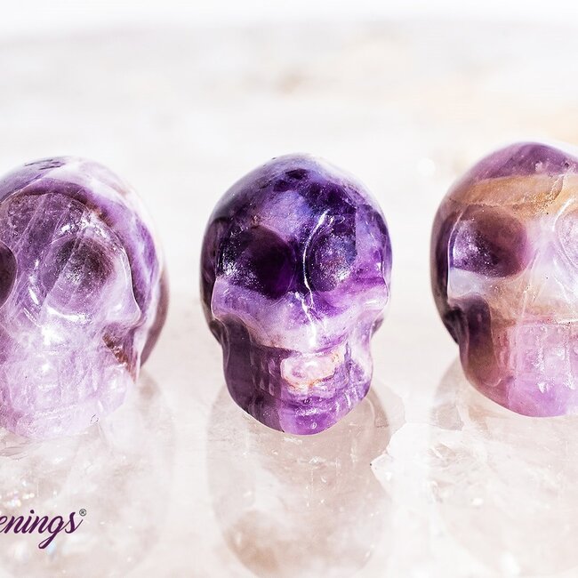 Amethyst Skulls - Mini