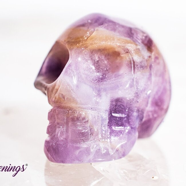 Amethyst Skull-Mini