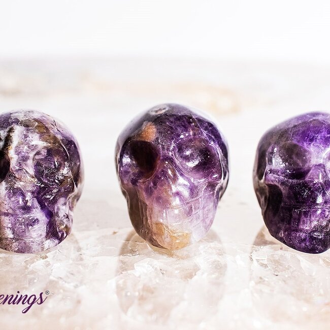 Amethyst Skull-Mini