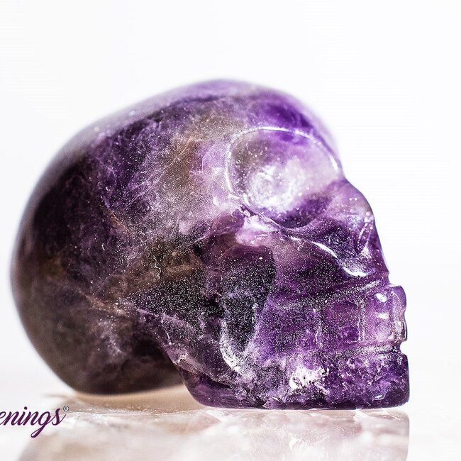 Amethyst Skull-Mini