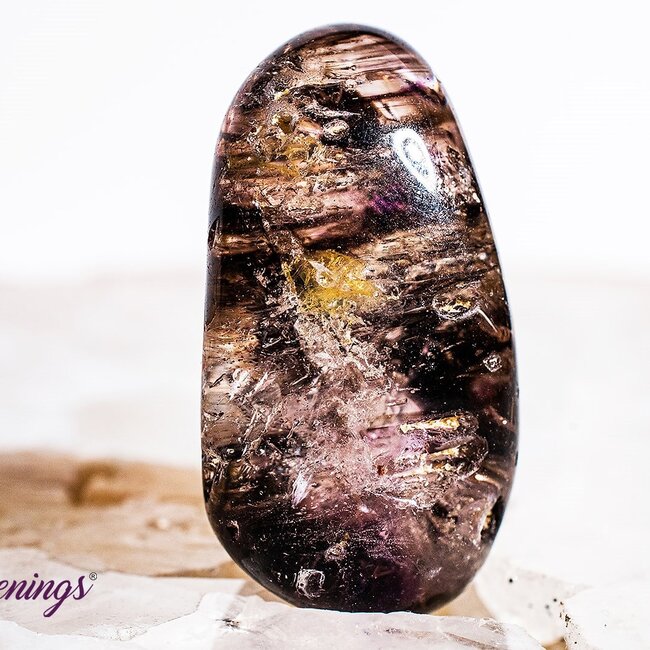 Light Brandberg Amethyst - Tumbled