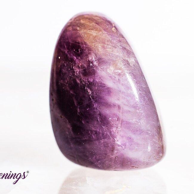 Chevron (Dream) Amethyst - Tumbled