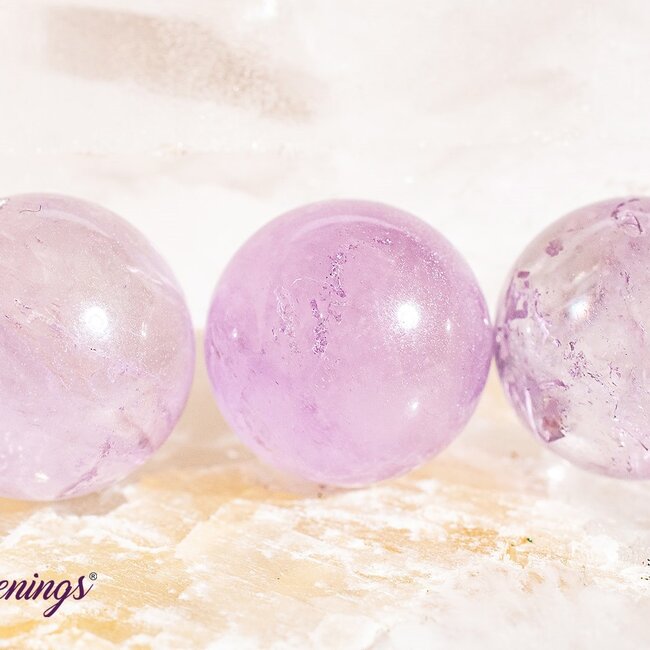 Light Lilac Amethyst Spheres Orbs - 15-20mm