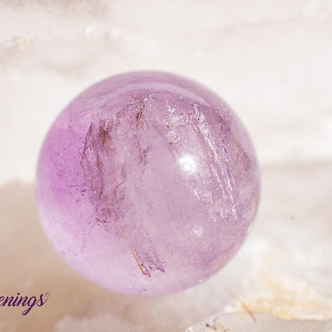 Light Lilac Amethyst Spheres Orbs - 15-20mm