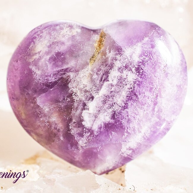 Amethyst Hearts - Small (1")
