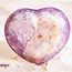 Amethyst Hearts - Small 1" Polished