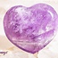 Amethyst Hearts - Small 1" Polished