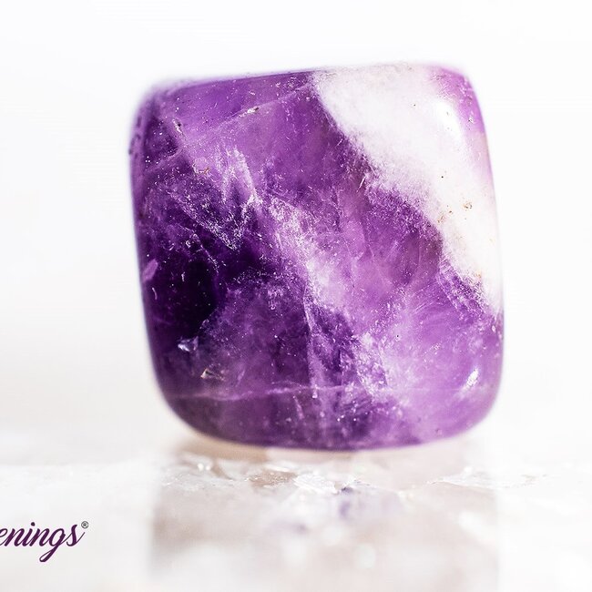 Chevron (Dream) Amethyst Cubes - Small