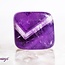 Chevron (Dream) Amethyst Cubes Blocks - Small