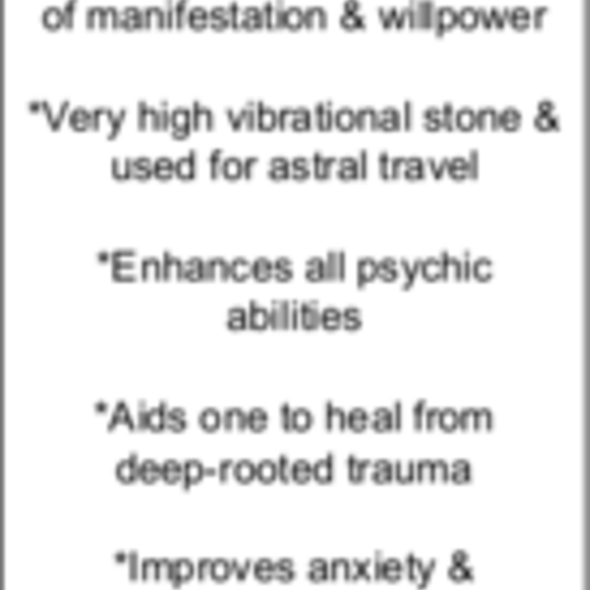 Rhodizite Vial - 7grams