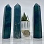 Blue Fluorite Tower Point Generator - Large (4 - 6")