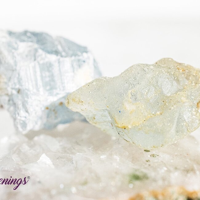 Blue Celestite (Celestine) Small - Druzy Rough Raw Natural