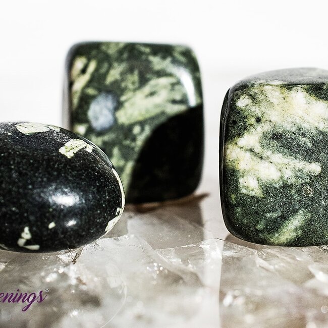 Chinese Writing Stone - Tumbled