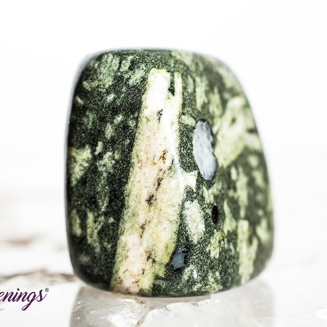 Chinese Writing Stone - Tumbled