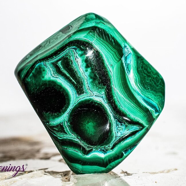 Malachite & Chrysocolla - Large Tumbled