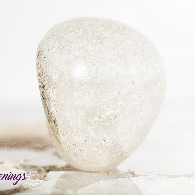 Clear (Crystal) Quartz & Chrysocolla - Tumbled