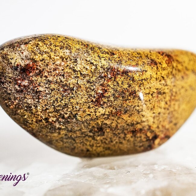 Golden Fire Chalcedony - Tumbled