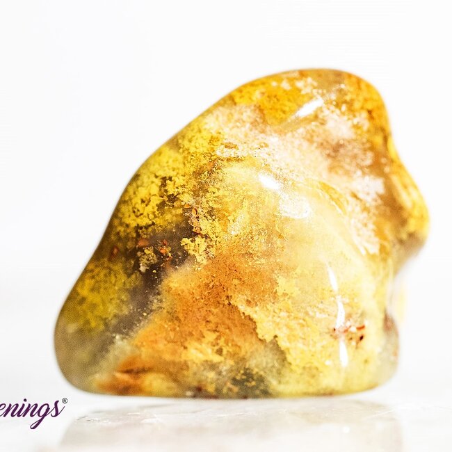 Golden Fire Chalcedony - Tumbled