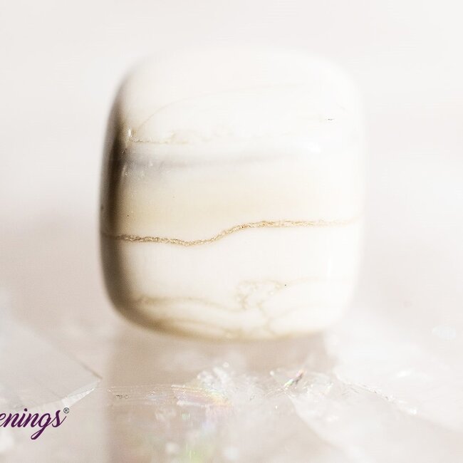 Saturn Chalcedony - Tumbled