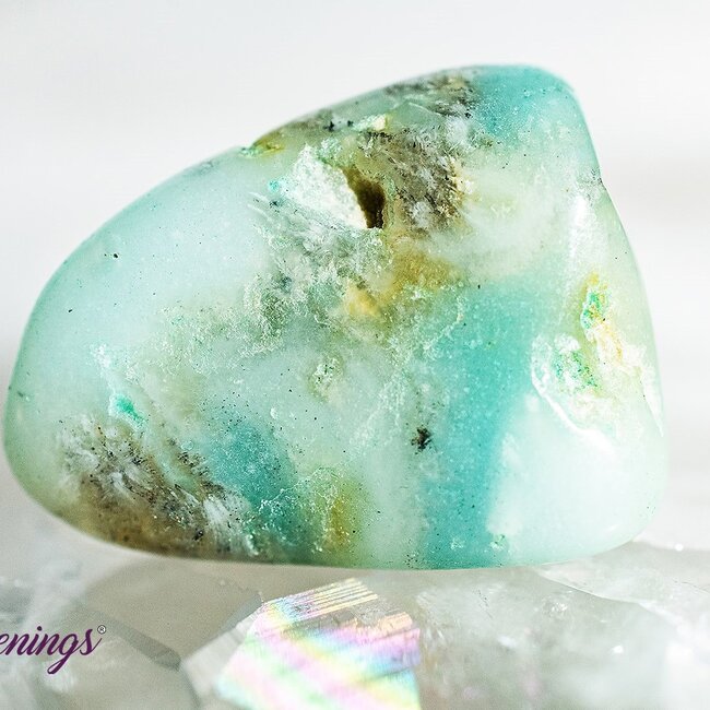 Caribbean Calcite - Tumbled Chips