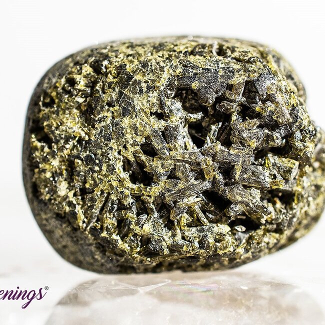 Green Epidote (Pistacite) - Large Tumbled