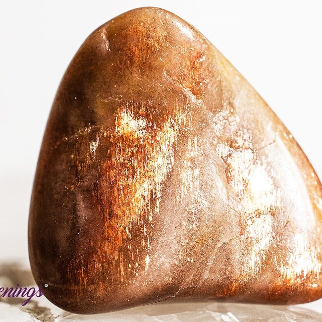 Golden Feldspar - Tumbled