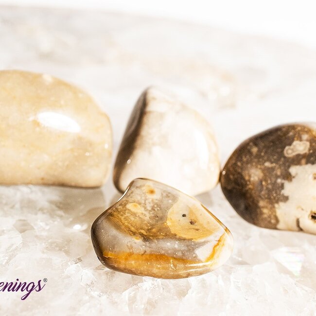 Crop Circle Flint - Tumbled Large