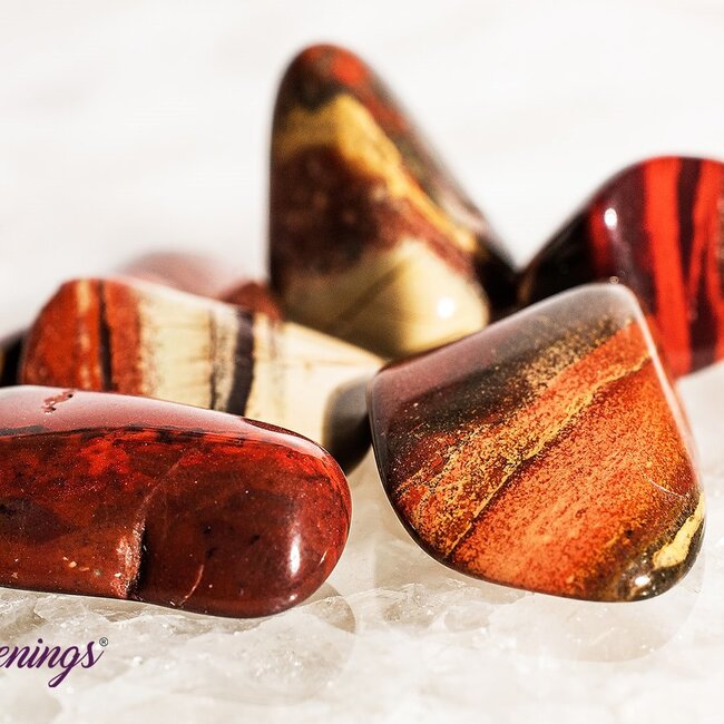 Flame Jasper - Tumbled