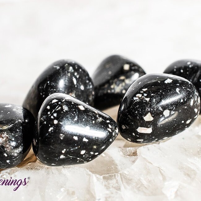 Black Flint (Chert) - Tumbled