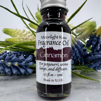 Cinnamon Fragrance Oils - 15ml - Aroma Lamp Potpourri Diffuser - Midnight Wild Rose